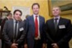 Nick Clegg praises Bath apprentices Daniel Hopper and James Gale